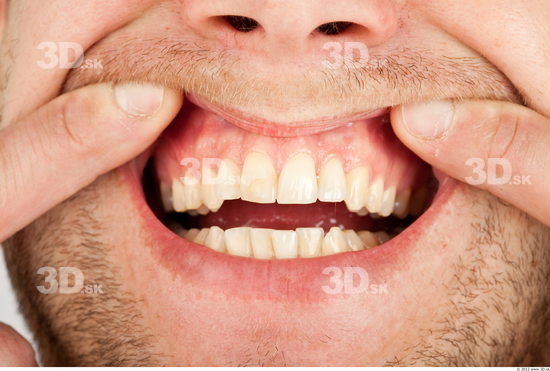 Whole Body Teeth Man Casual Average Studio photo references