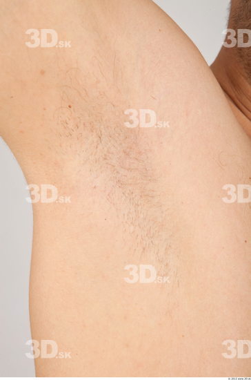 Whole Body Underarm Man Nude Casual Average Studio photo references