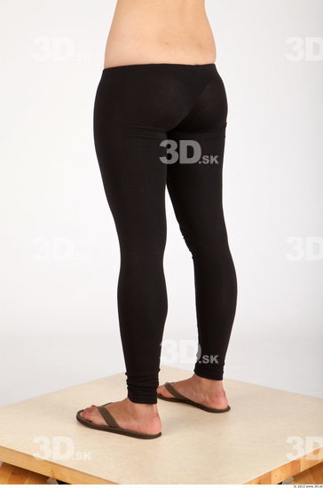 Leg Whole Body Woman Asian Casual Average Leggings Studio photo references