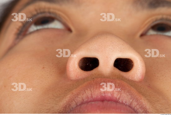 Nose Whole Body Woman Asian Casual Average Studio photo references