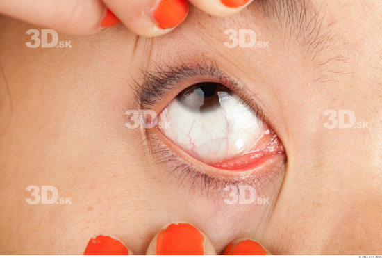 Eye Whole Body Woman Asian Casual Average Studio photo references