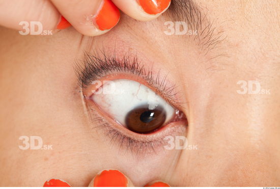 Eye Whole Body Woman Asian Casual Average Studio photo references