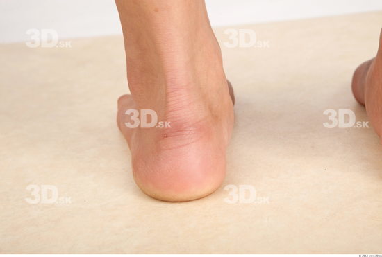 Foot Whole Body Woman Asian Nude Casual Average Studio photo references