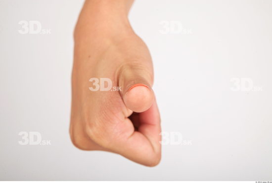 Fingers Whole Body Woman Asian Casual Average Studio photo references