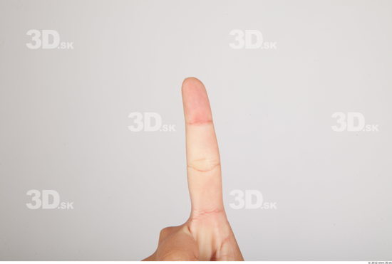 Fingers Whole Body Woman Asian Casual Average Studio photo references