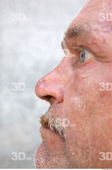 Nose Head Man Casual Average Bearded Street photo references