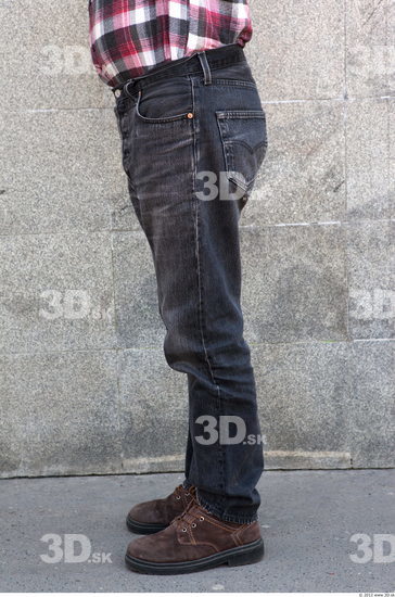 Leg Head Man Casual Jeans Average Street photo references