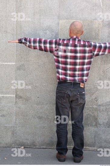 Whole Body Head Man T poses Casual Average Street photo references