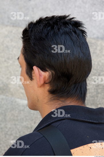 Head Hair Man Casual Slim Average Street photo references