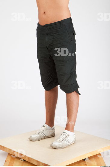 Leg Whole Body Man Sports Shorts Athletic Studio photo references