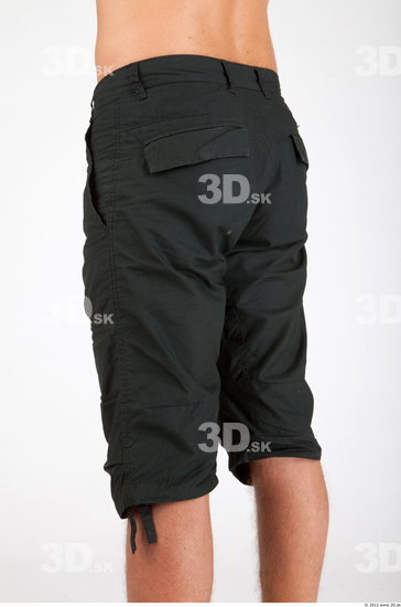 Thigh Whole Body Man Sports Shorts Athletic Studio photo references