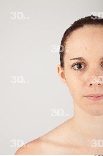 Face Whole Body Woman Casual Slim Studio photo references