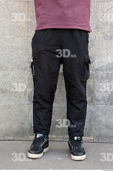 Leg Head Man Casual Sports Trousers Slim Street photo references