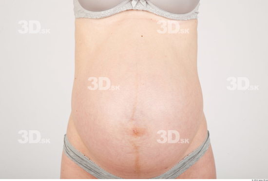 Whole Body Woman Underwear Pregnant Studio photo references
