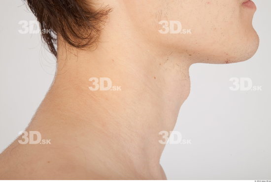 Neck Whole Body Man Animation references Nude Sports Slim Studio photo references