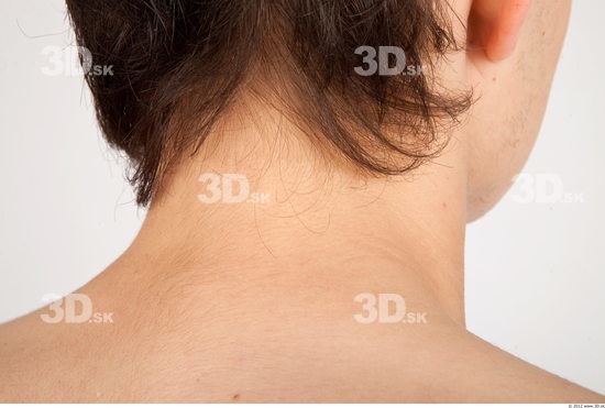 Neck Whole Body Man Animation references Nude Sports Slim Studio photo references