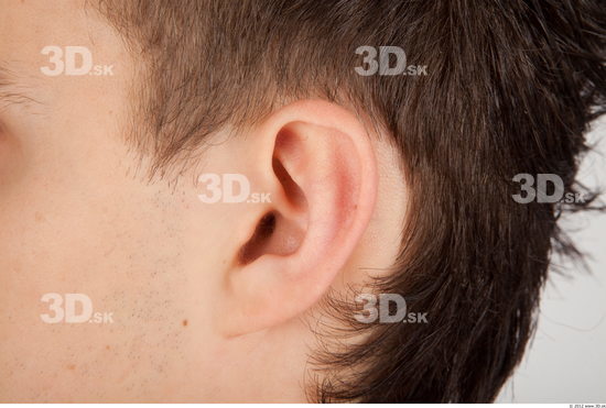 Ear Whole Body Man Animation references Sports Slim Studio photo references