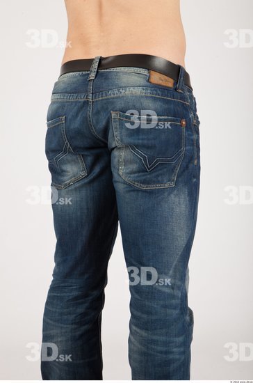 Thigh Whole Body Man Animation references Casual Jeans Average Studio photo references