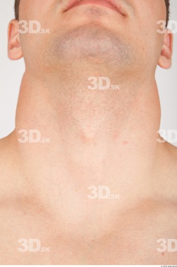 Neck Whole Body Man Animation references Nude Casual Average Studio photo references