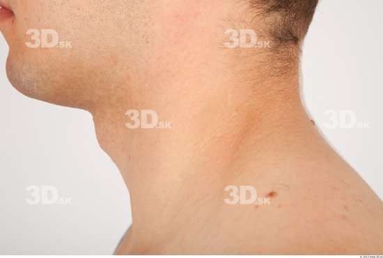 Neck Whole Body Man Animation references Nude Casual Average Studio photo references