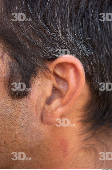 Ear Head Man Casual Slim Street photo references