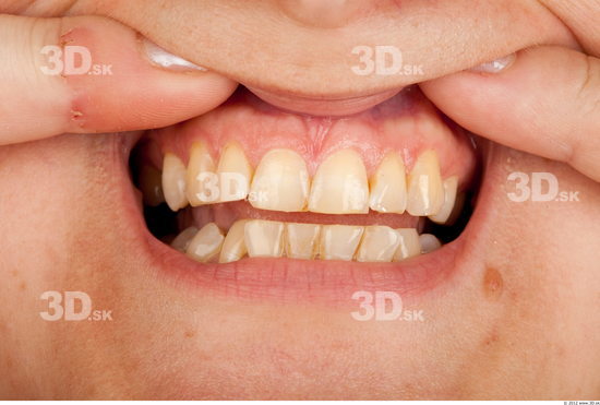 Whole Body Teeth Woman Animation references Casual Overweight Studio photo references