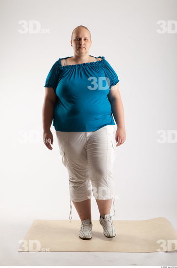 Whole Body Woman Animation references White Casual Overweight