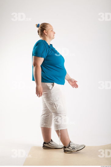 Whole Body Woman Animation references White Casual Overweight