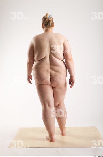 Whole Body Woman Animation references White Nude Overweight