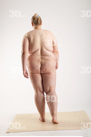 Whole Body Woman Animation references White Nude Overweight