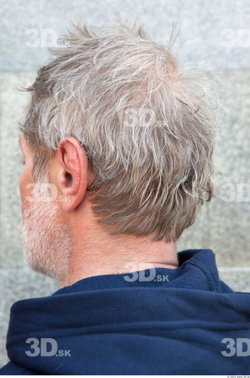 Head Man Casual Average Bearded Street photo references