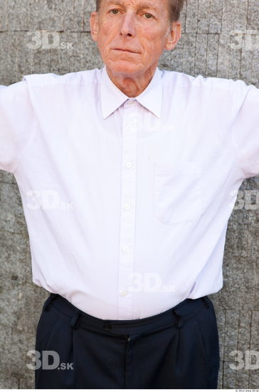 Upper Body Man Formal Shirt Slim Average Street photo references