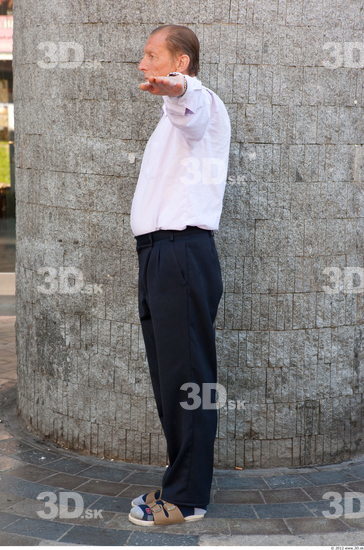 Whole Body Man T poses Formal Slim Average Street photo references