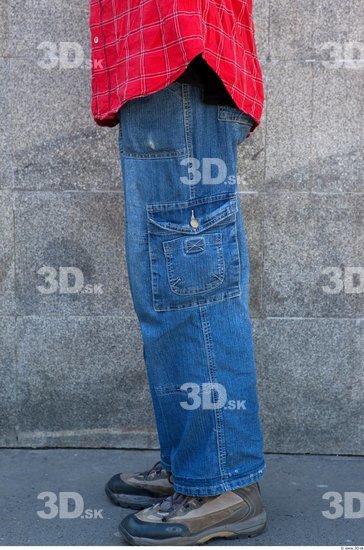 Leg Head Man Casual Jeans Average Street photo references