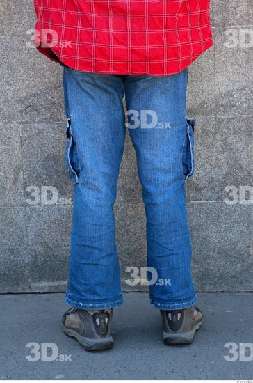 Leg Head Man Casual Jeans Average Street photo references