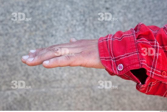 Hand Head Man Casual Shirt Average Street photo references