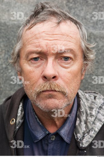 Head Man Casual Average Wrinkles Street photo references