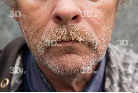 Mouth Man Casual Average Street photo references