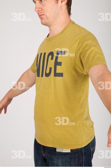 Upper Body Whole Body Man Animation references Casual Shirt T shirt Average Studio photo references