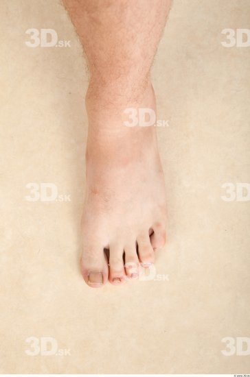 Foot Whole Body Man Animation references Nude Casual Average Studio photo references