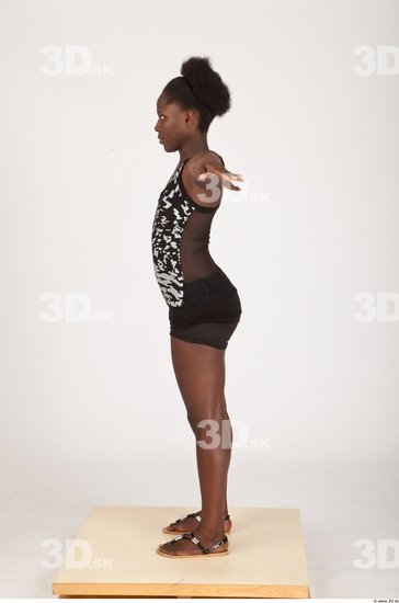 Whole Body Woman T poses Sports Average Studio photo references