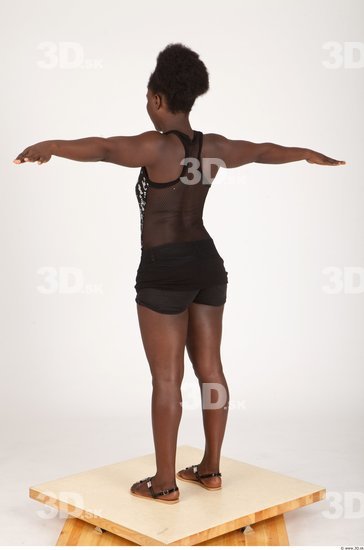 Whole Body Woman T poses Sports Average Studio photo references