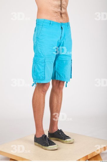 Leg Whole Body Man Casual Shorts Athletic Studio photo references