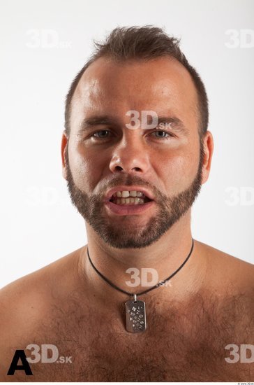 Head Phonemes Man Animation references White Average Bearded