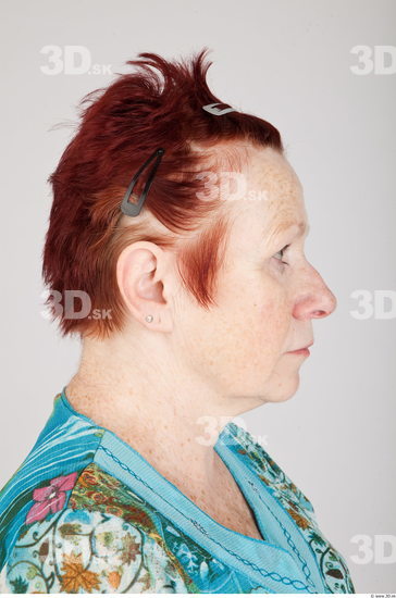 Hair Woman White Average Wrinkles