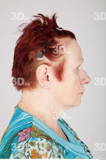 Hair Woman White Average Wrinkles