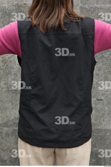 Upper Body Woman Casual Vest Average Street photo references