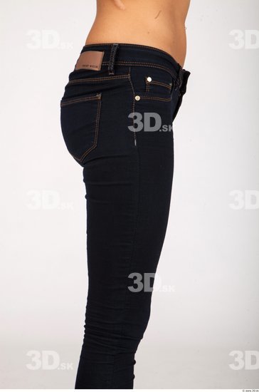 Thigh Whole Body Woman Formal Trousers Slim Studio photo references