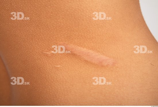 Whole Body Skin Woman Scar Formal Slim Studio photo references