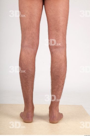 Calf Whole Body Man Nude Casual Athletic Studio photo references